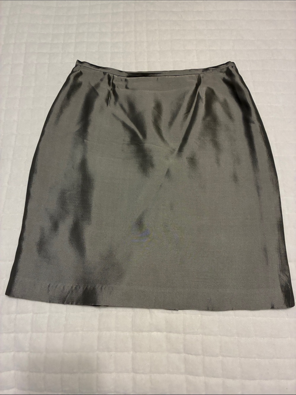 Etcetera Satin Pencil Skirt - size 8